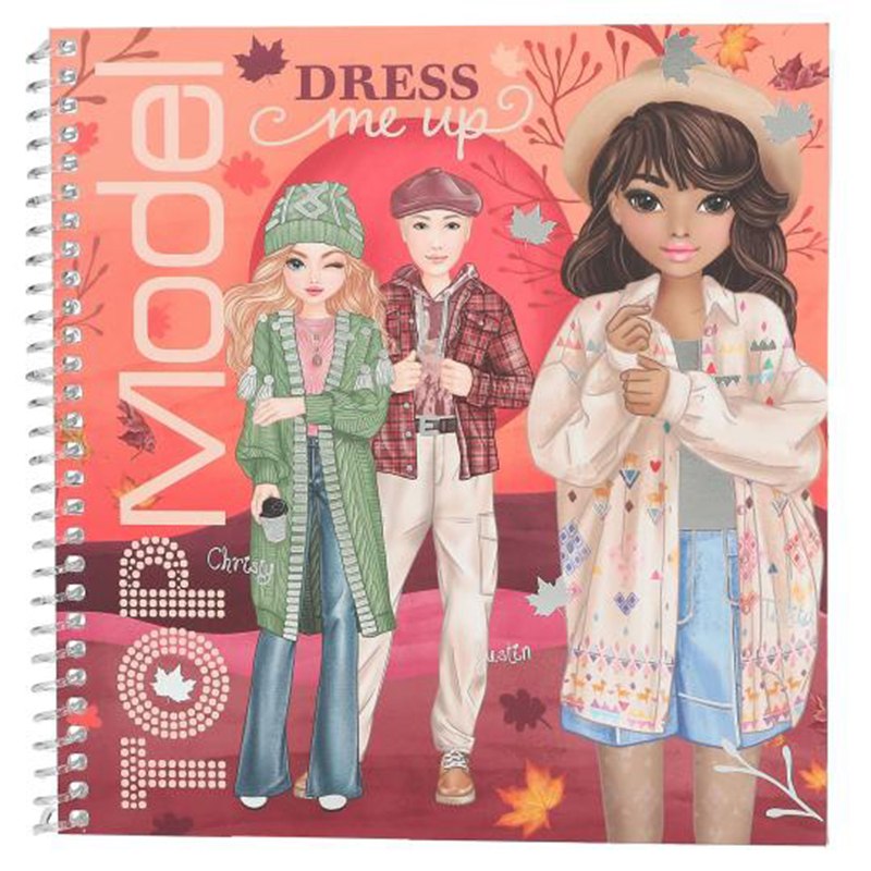 Top Model Dress Me Up Stickerbook COSY - Imagen 1
