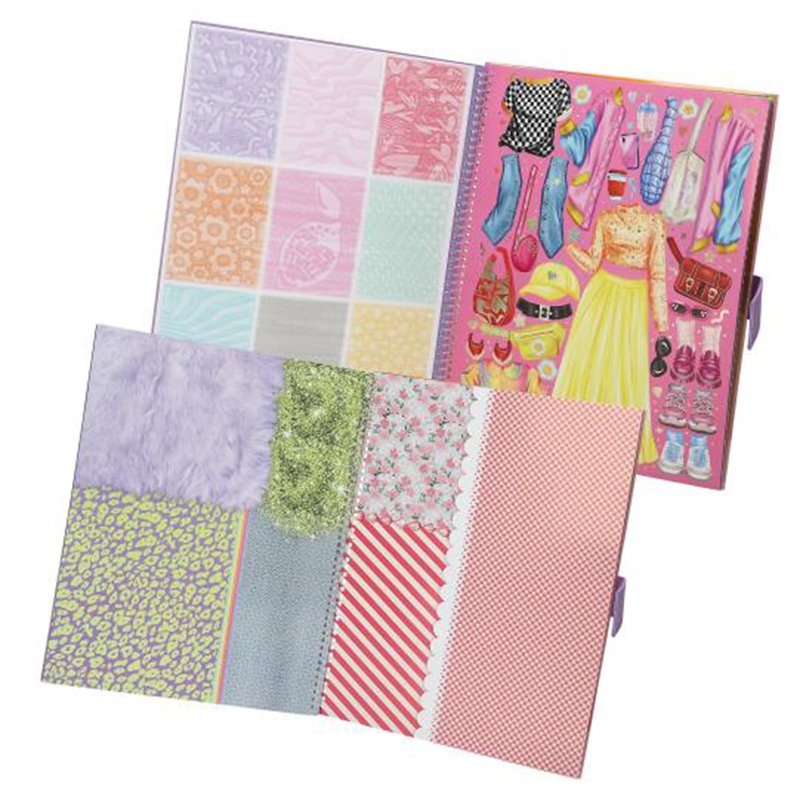 Top Model Libro para Colorear Especial - Imagen 1