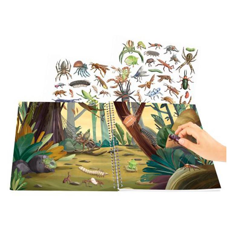 Explorer Stickerworld con Pegatinas en Relieve - Imagen 1