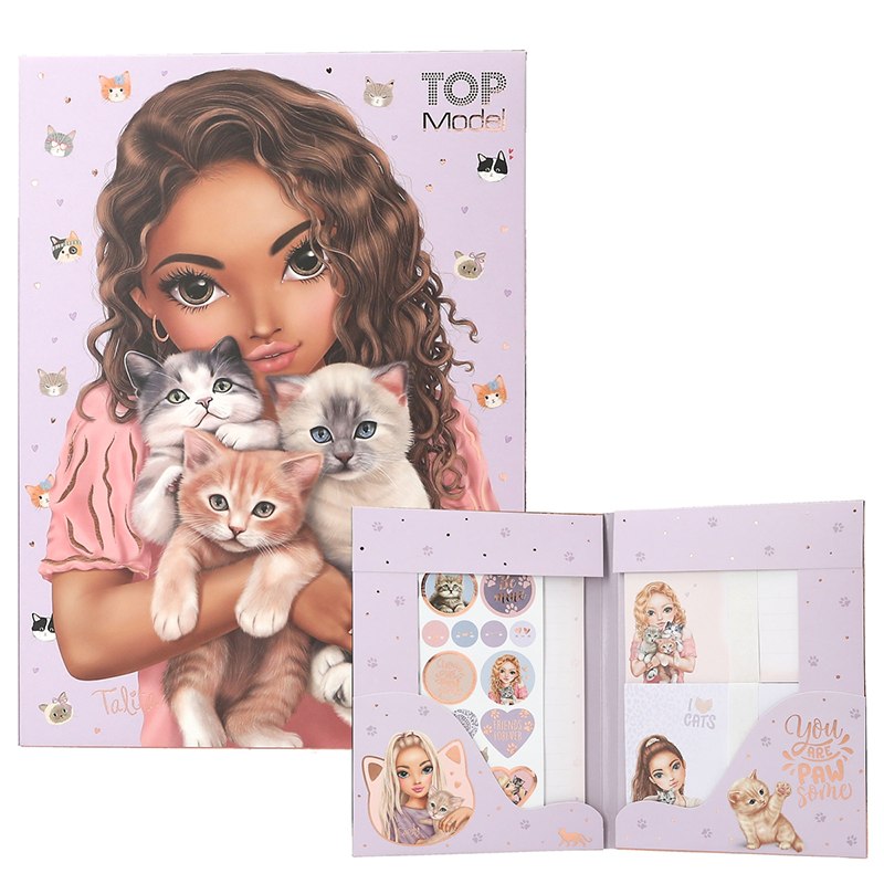 Top Model Set de Cartas CAT LOVE
