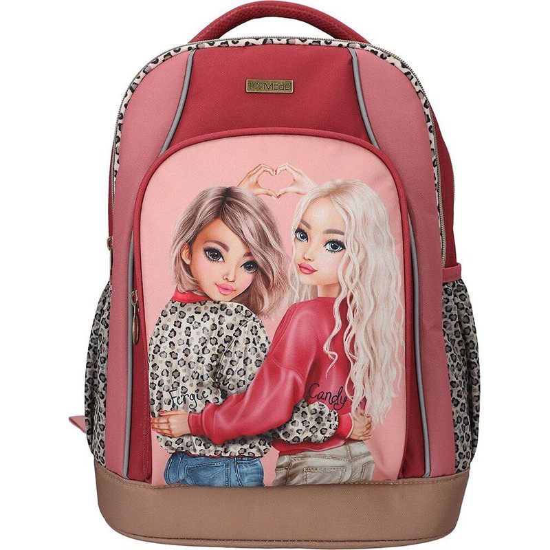 Mochila Escolar Top Model LeoHeart