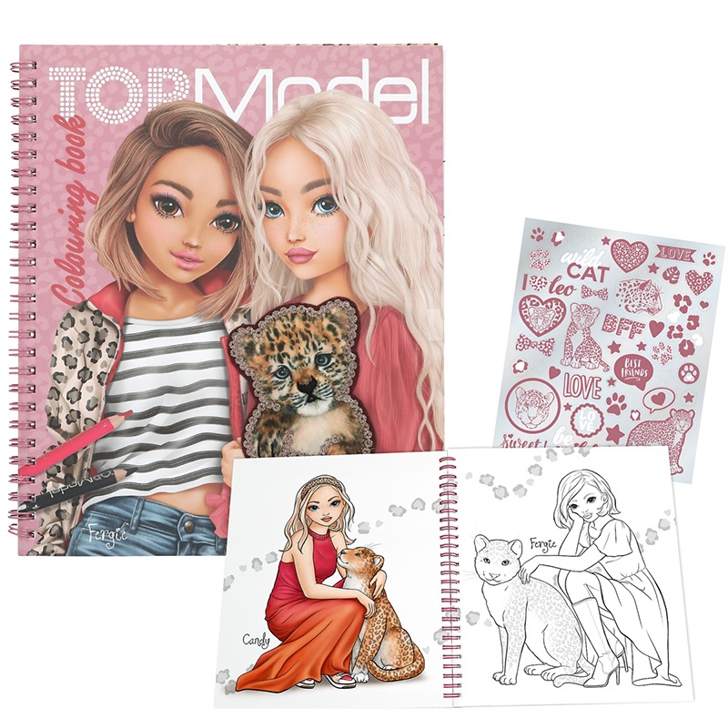 Top Model Libro para Colorear LEOHEART