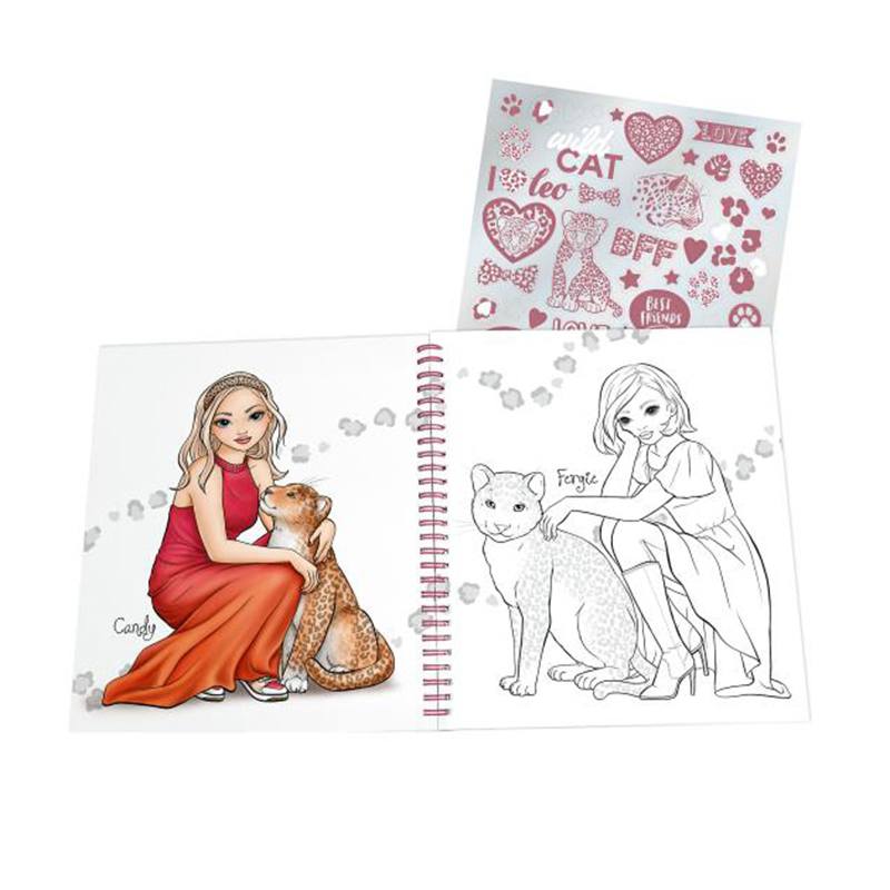 Top Model Libro para Colorear LEOHEART - Imagen 2