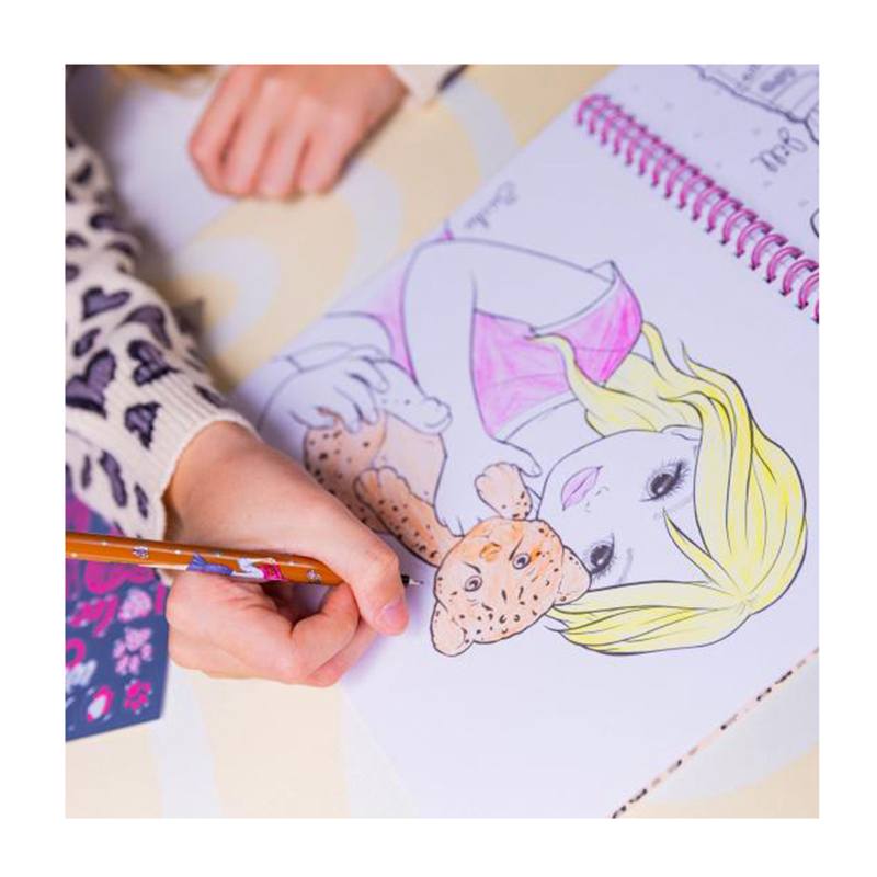 Top Model Libro para Colorear LEOHEART - Imagen 3