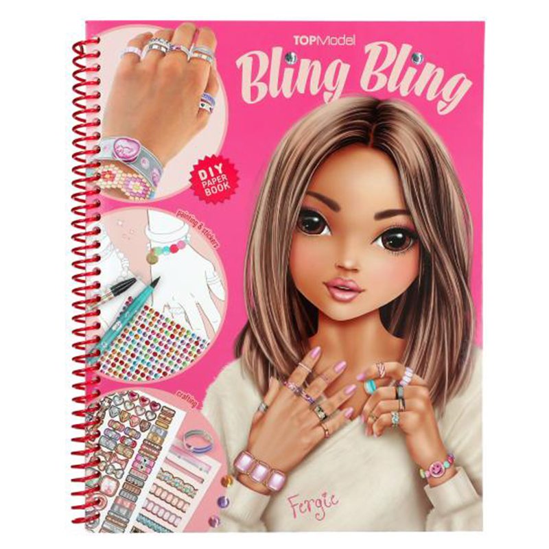 Top Model Crea tu Libro Bling Bling Joyas