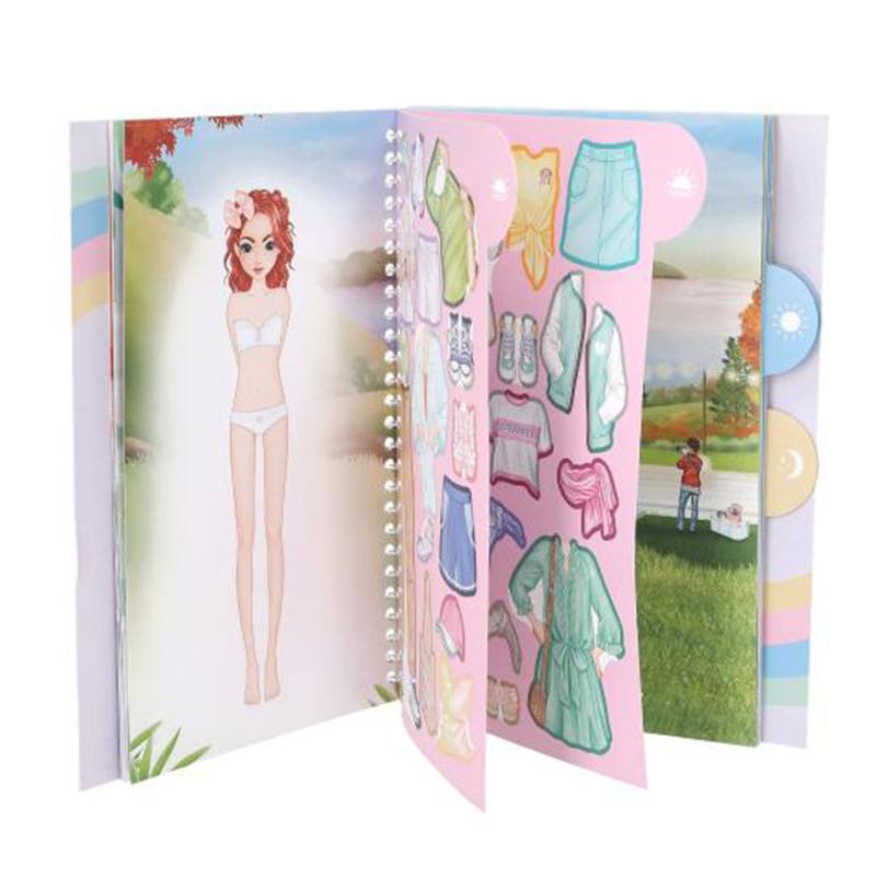 Top Model Cuaderno Dress Me Up For One Day - Imagen 1