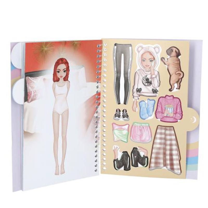 Top Model Cuaderno Dress Me Up For One Day - Imagen 2