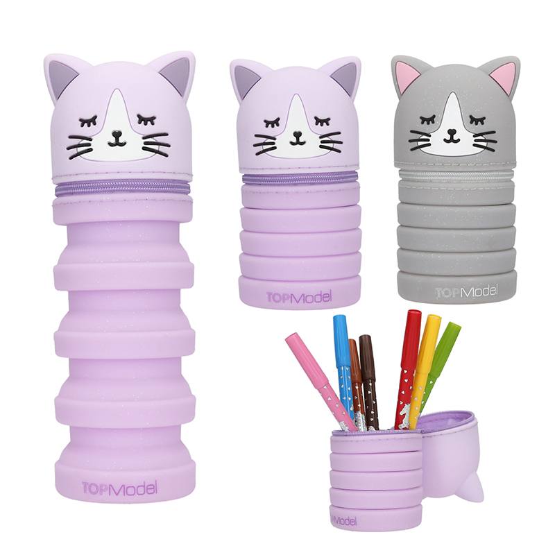 Top Model Estuche de Silicona Gato Blooming Kitty