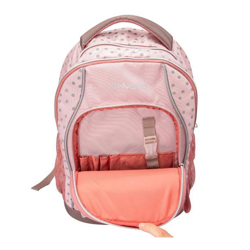 Top Model Mochila Escolar DOTS 40cm - Imagen 3
