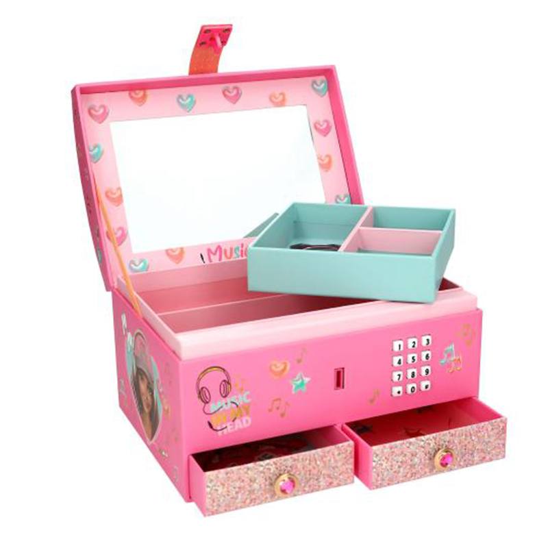 Top Model Caja de Joyas Grande con Código y Sonido Music - Imagen 1