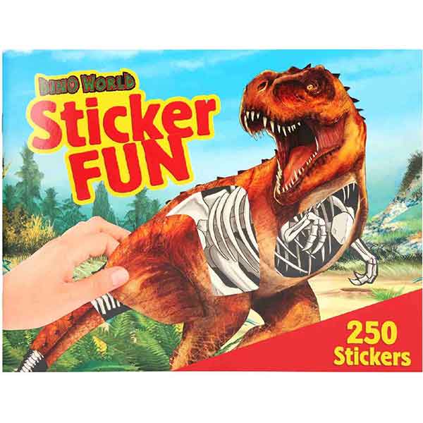 Quadern Sticker Fun Dino World - Imatge 1