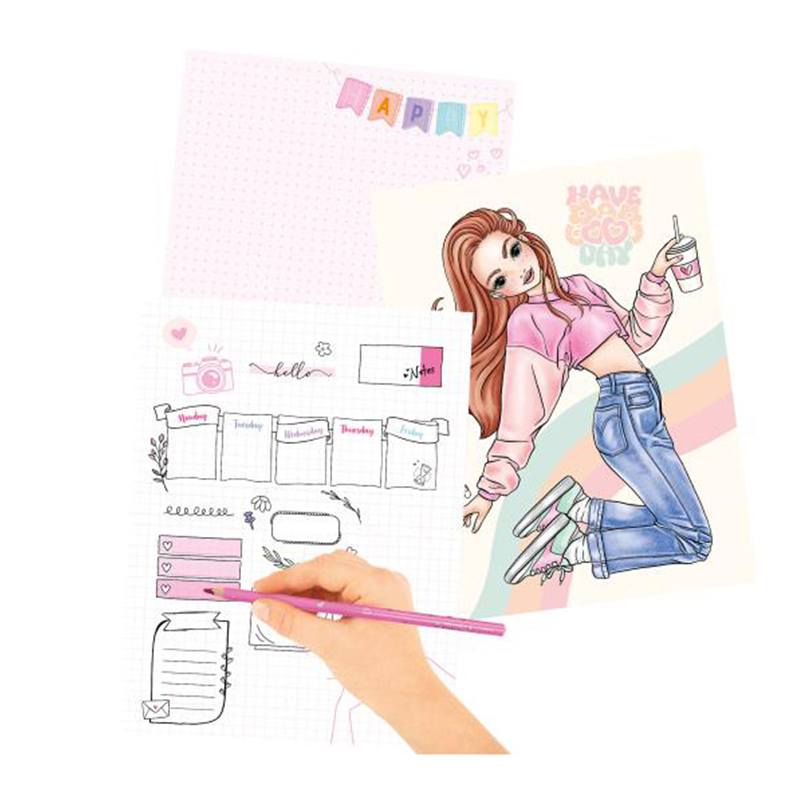 Top Model Libro Estados de Ánimo para Colorear con Luz - Inglés - Imagen 2