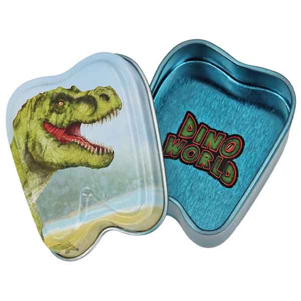 Dino World Tin Box para Dentes - Imagem 1