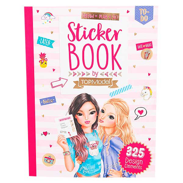 Quadern Sticker Book Friends Top Model - Imatge 1