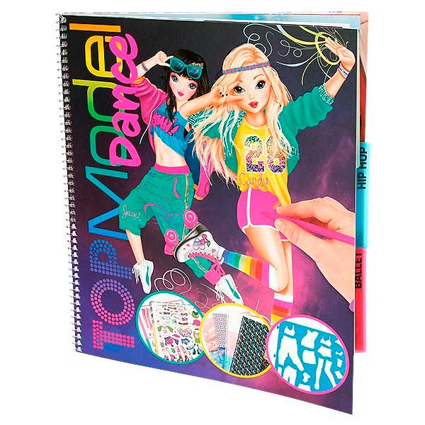 Libro para Colorear Dance Top Model - Imagen 1