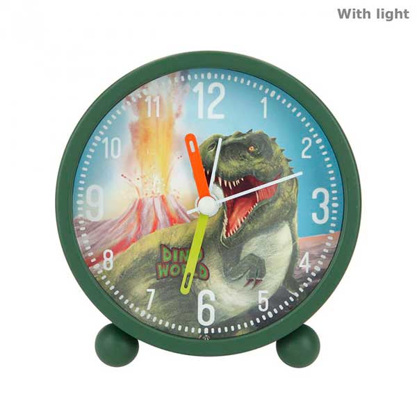 Dino World Reloj Despertador