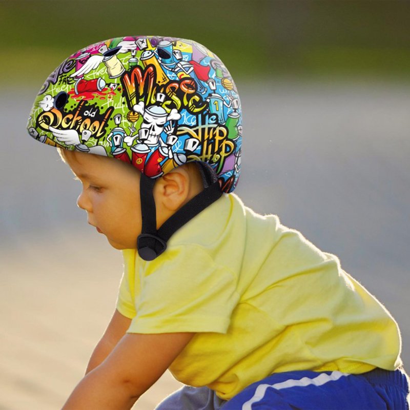 Capacete infantil ajustável Grafiti 50-54cm - Imagem 1