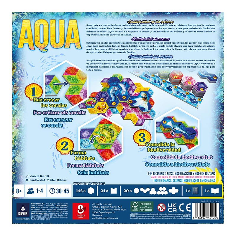 Juego de Mesa Aqua - Imagen 3