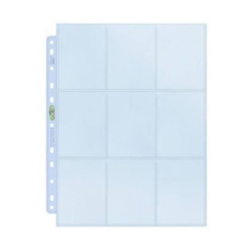 Folha 9 Compartimentos Álbum Platinum Ultra Pro