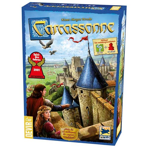 Devir Jogo de Tabuleiro Carcassonne