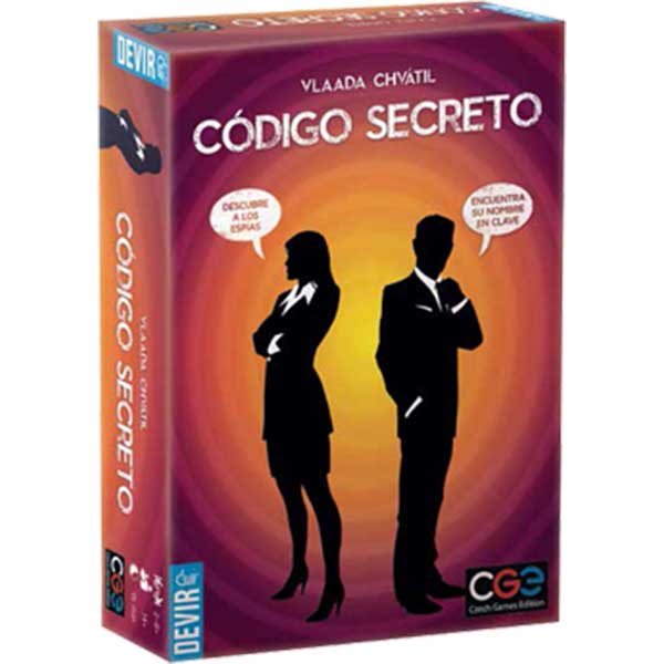 Devir Jogo de Tabuleiro Código Secreto Espanhol - Imagem 1