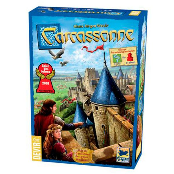 Devir Jogo de Tabuleiro Carcassonne em Catalão - Imagem 1