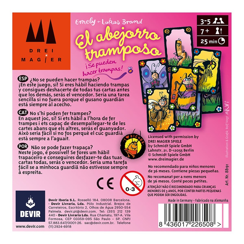 Juego El Abejorro Tramposo - Imatge 1