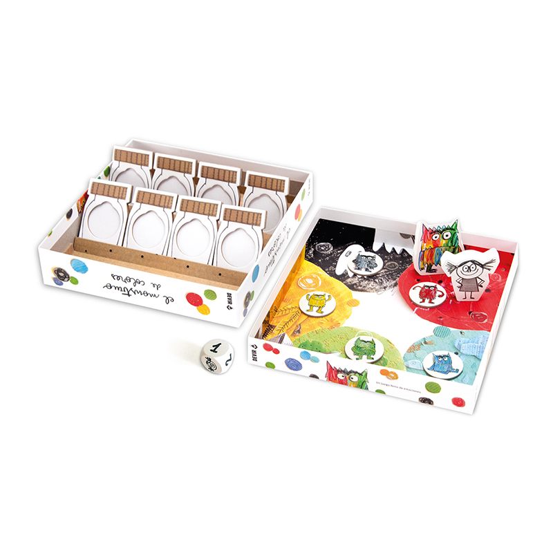 Juego de Viaje El Monstruo de Colores - Imagen 1