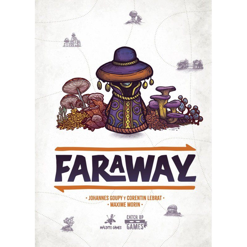 Jogo de tabuleiro Faraway