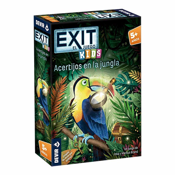 Juego Exit Kids Acertijos en la Jungla - Imagen 1