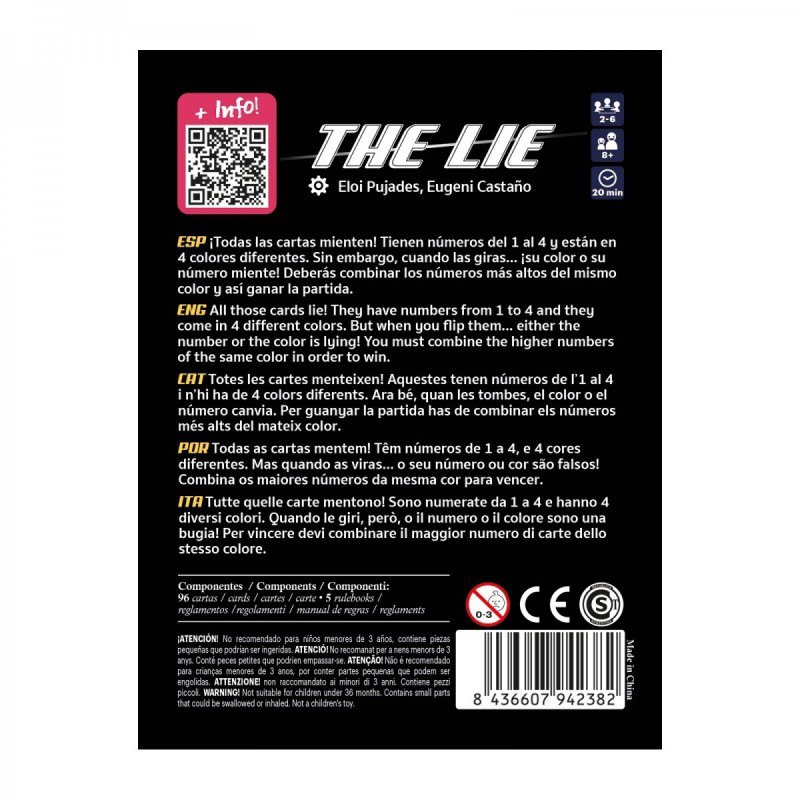 Juego de Mesa The Lie - Imagen 1