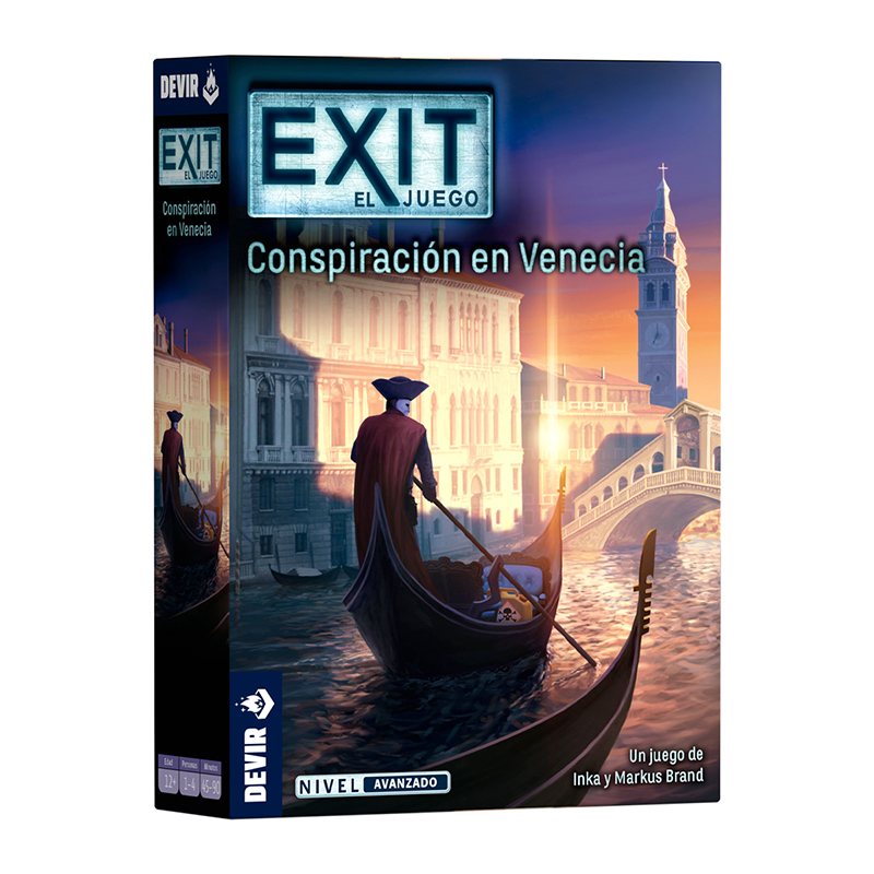 Juego Exit Conspiración en Venecia