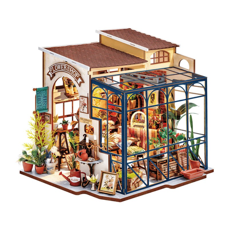 Casa Miniatura DIY Emily's Flower Shop