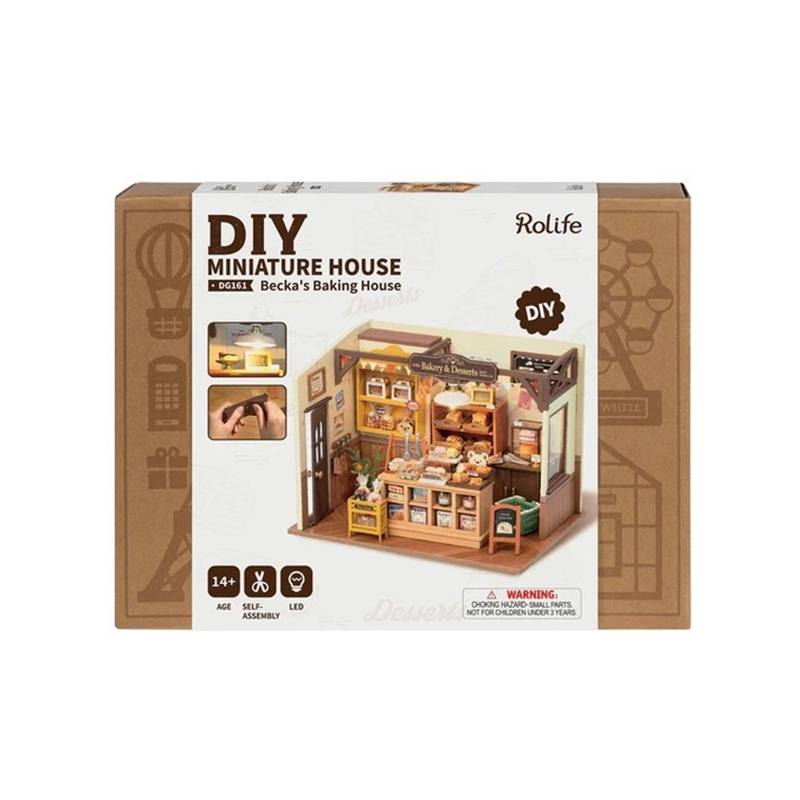 Casa Miniatura DIY Becka's Baking House - Imagem 3