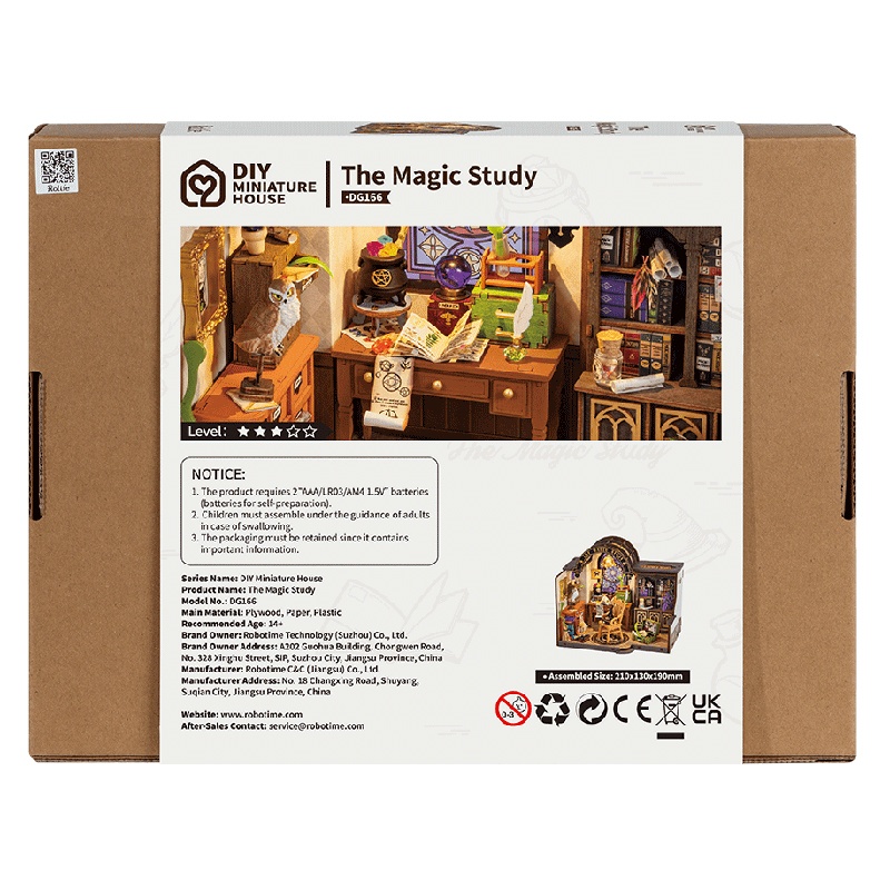 Kit Miniatura DIY - The Magic Study 267p - Imagen 5