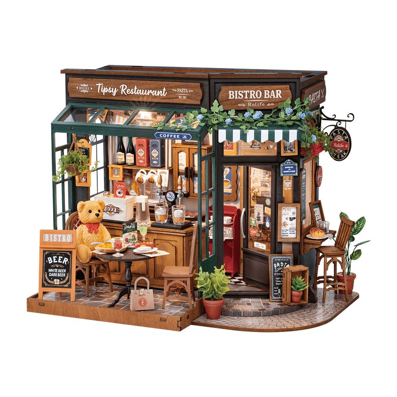 Casa Miniatura DIY Tipsy Restaurant