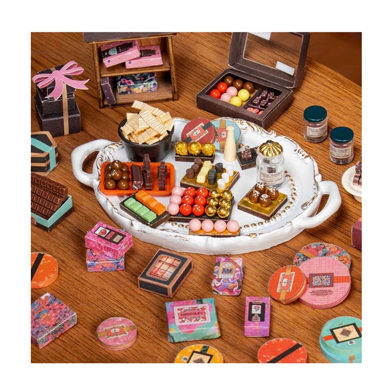 Casa Miniatura DIY Henry's Chocolate - Imagem 1