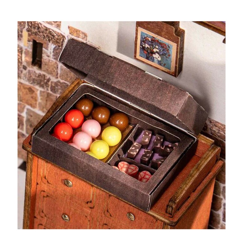 Casa Miniatura DIY Henry's Chocolate - Imagem 2