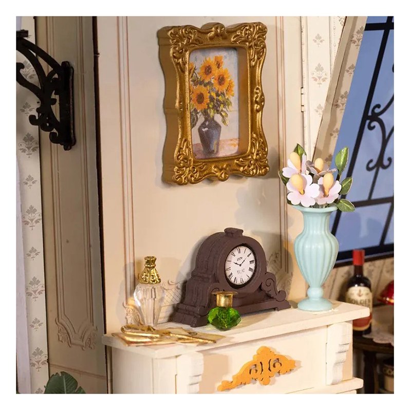 Casa Miniatura DIY Catherine’s Living Room - Imagem 1