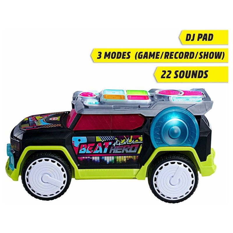 Dickey Coche Beat Hero Streets N Beatz con luces y música 32cm - Imagen 2