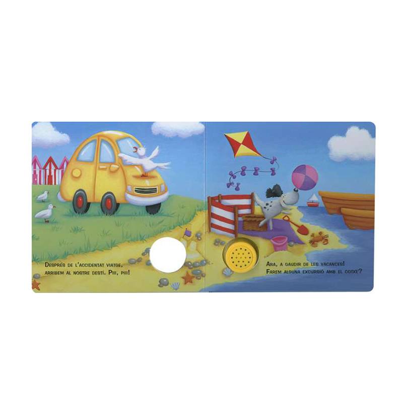 Libro Infantil con Sonidos El Cotxe - Catalán - Imagen 1