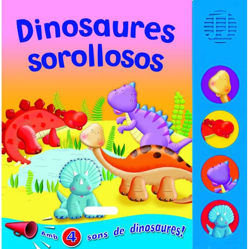 Libro infantil Dinosaures Sorollosos