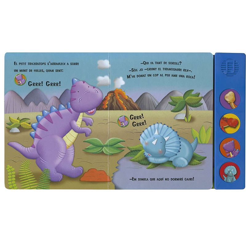 Libro infantil Dinosaures Sorollosos - Imagen 1