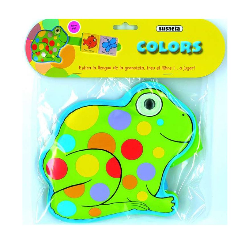 Libro Infantil para el Baño Colors - Catalán