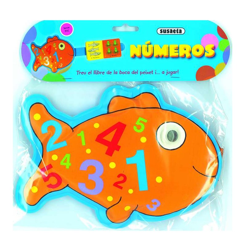 Libro Infantil para el Baño Números - Catalán