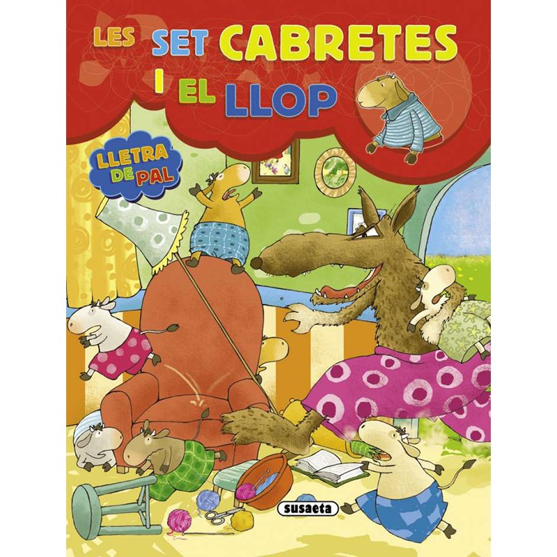 Libro infantil Les Set Cabretes I El Llop