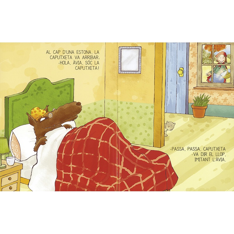 Libro infantil La Caputxeta Vermella - Imagen 1