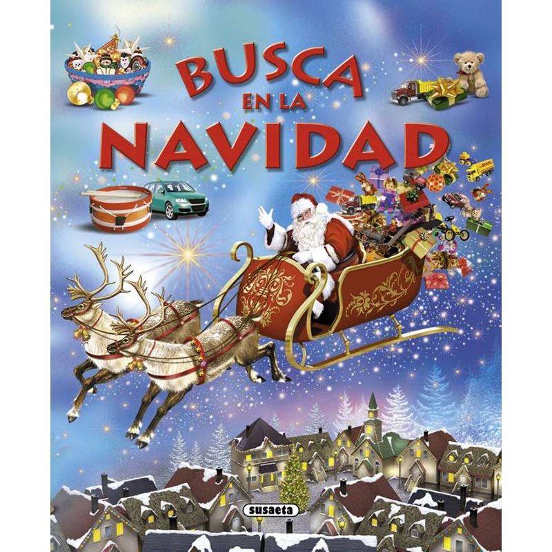 Libro infantil Busca En La Navidad