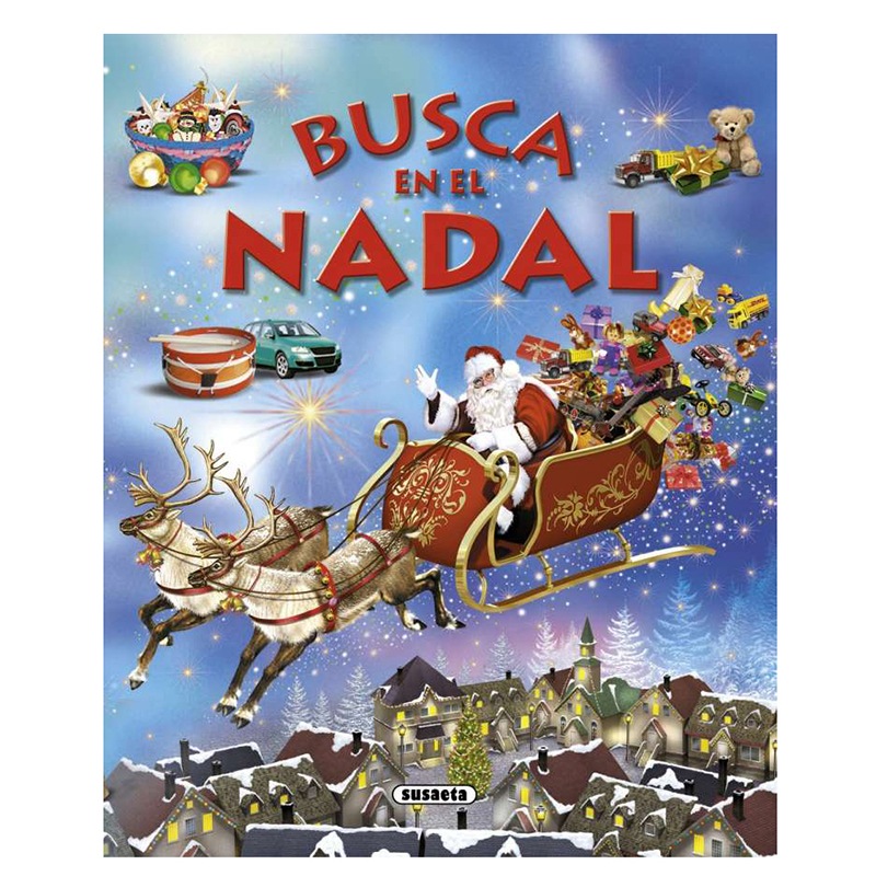 Libro Infantil Busca en el Nadal - Catalán