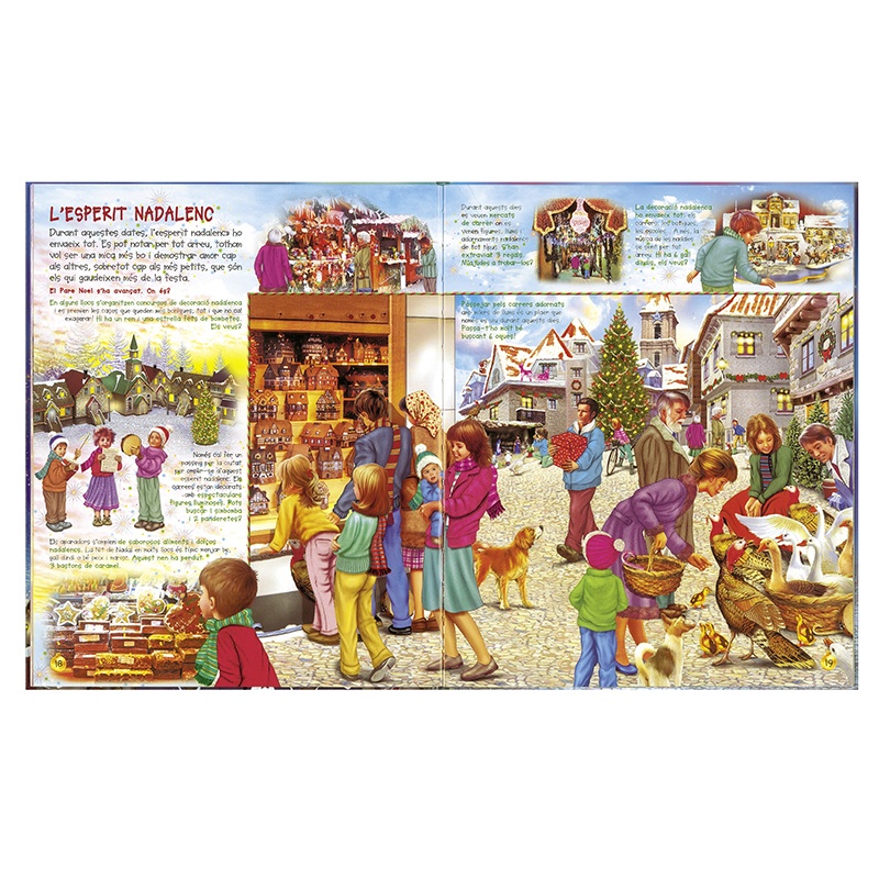 Libro Infantil Busca en el Nadal - Catalán - Imagen 1
